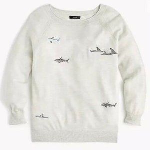 ISO!!!! J Crew shark sweater size XL